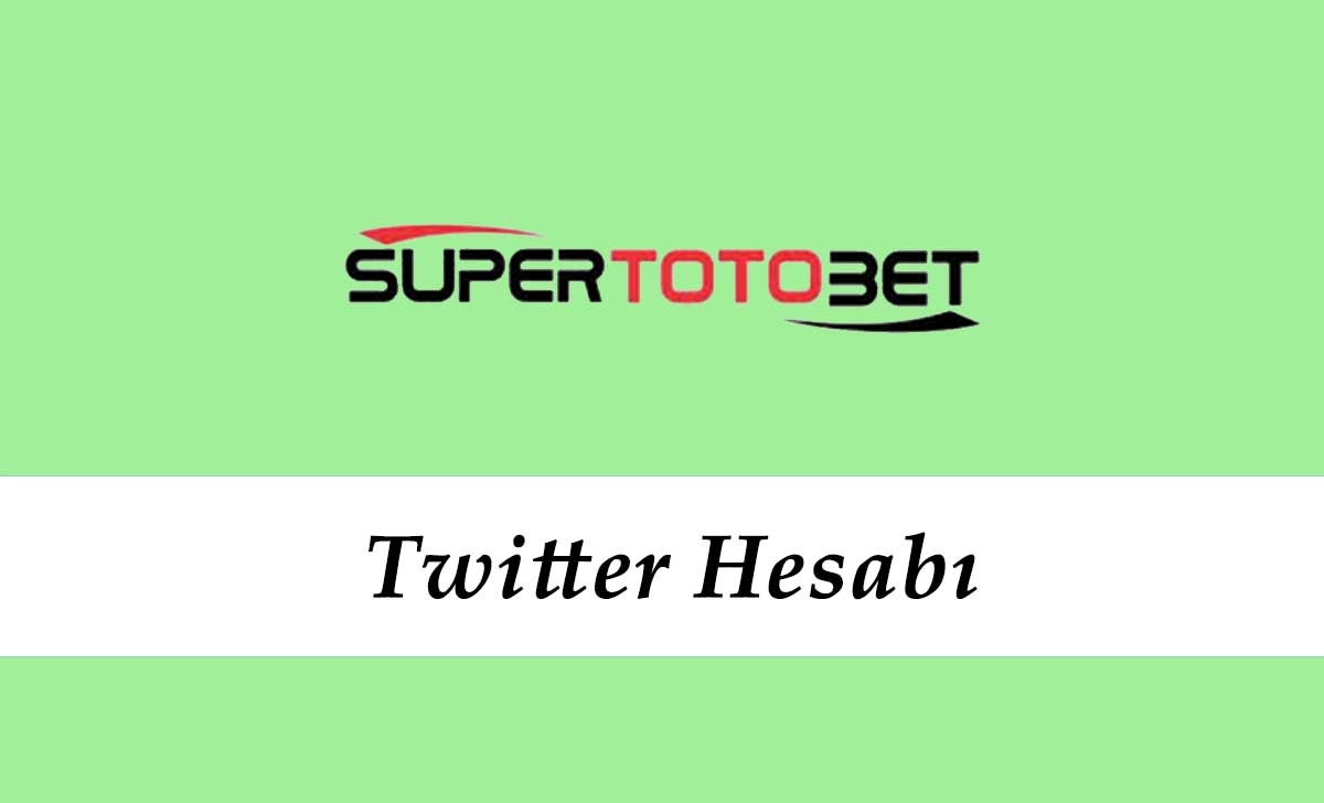 Süpertotobet Twitter Hesabı